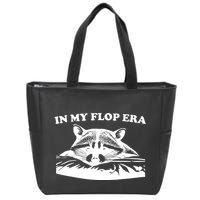 In My Flop Era Raccoon Zip Tote Bag