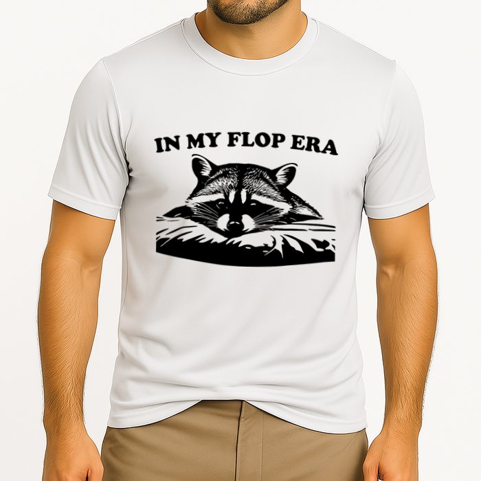 In My Flop Era Raccoon Cooling Performance Crew T-Shirt