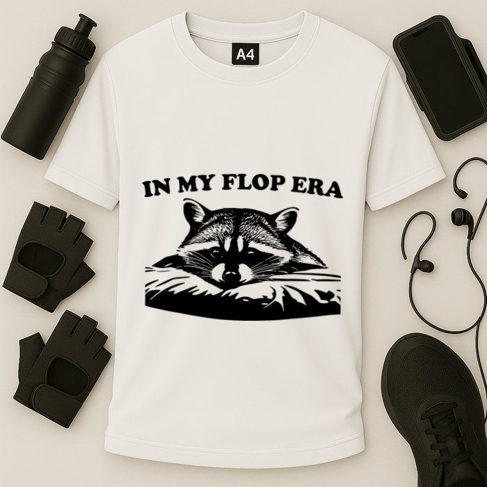 In My Flop Era Raccoon Cooling Performance Crew T-Shirt