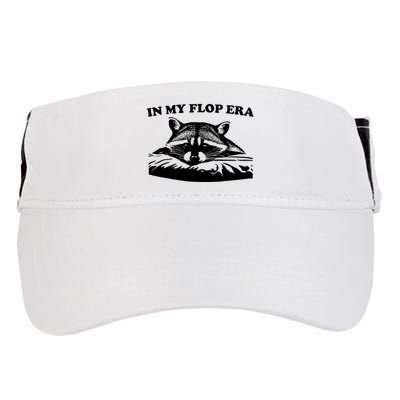 In My Flop Era Raccoon Adult Drive Performance Visor