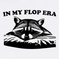 In My Flop Era Raccoon Mesh Reversible Basketball Jersey Tank