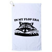 In My Flop Era Raccoon Golf Towel