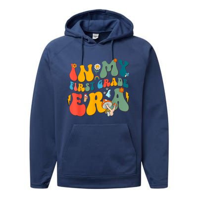 In My First Grade Era Back To School 2024 2025 Performance Fleece Hoodie