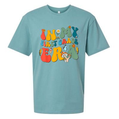 In My First Grade Era Back To School 2024 2025 Sueded Cloud Jersey T-Shirt