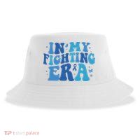 In My Fighting Era Colon Cancer Warrior Sustainable Bucket Hat