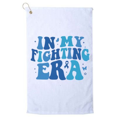 In My Fighting Era Colon Cancer Warrior Golf Towel