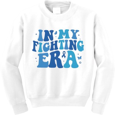 In My Fighting Era Colon Cancer Warrior Kids Sweatshirt