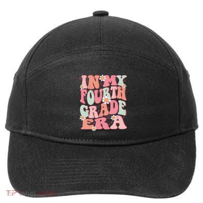 In My Fourth Grade Era Girl Back To School 4th Grade Era 7-Panel Snapback Hat