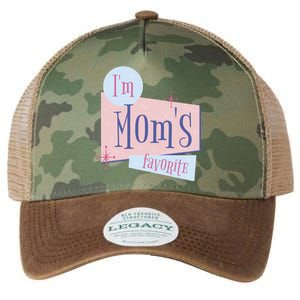 I'm Mom's Favorite Retro Legacy Tie Dye Trucker Hat