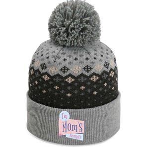 I'm Mom's Favorite Retro The Baniff Cuffed Pom Beanie