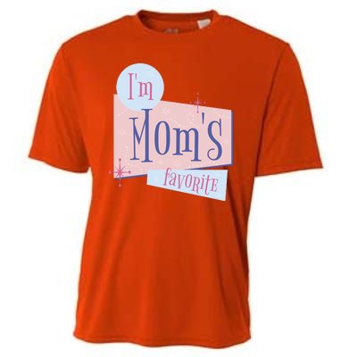 I'm Mom's Favorite Retro Cooling Performance Crew T-Shirt