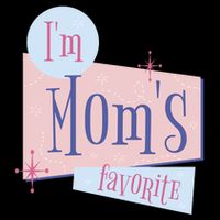 I'm Mom's Favorite Retro Cooling Performance Crew T-Shirt