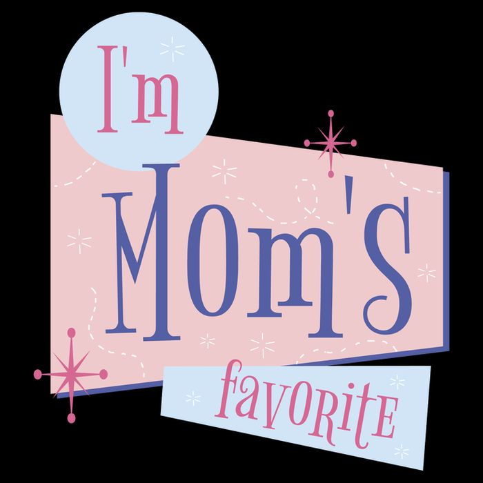 I'm Mom's Favorite Retro Cooling Performance Crew T-Shirt