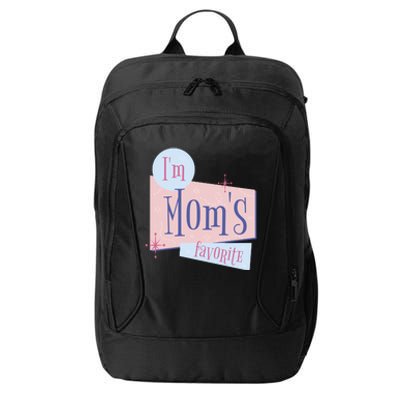 I'm Mom's Favorite Retro City Backpack