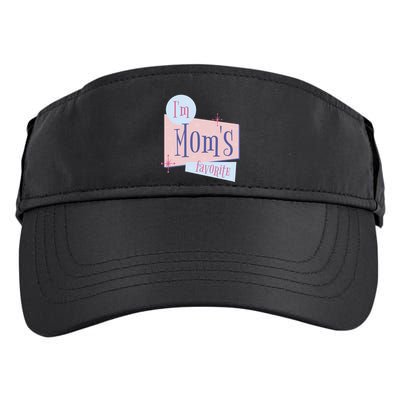 I'm Mom's Favorite Retro Adult Drive Performance Visor