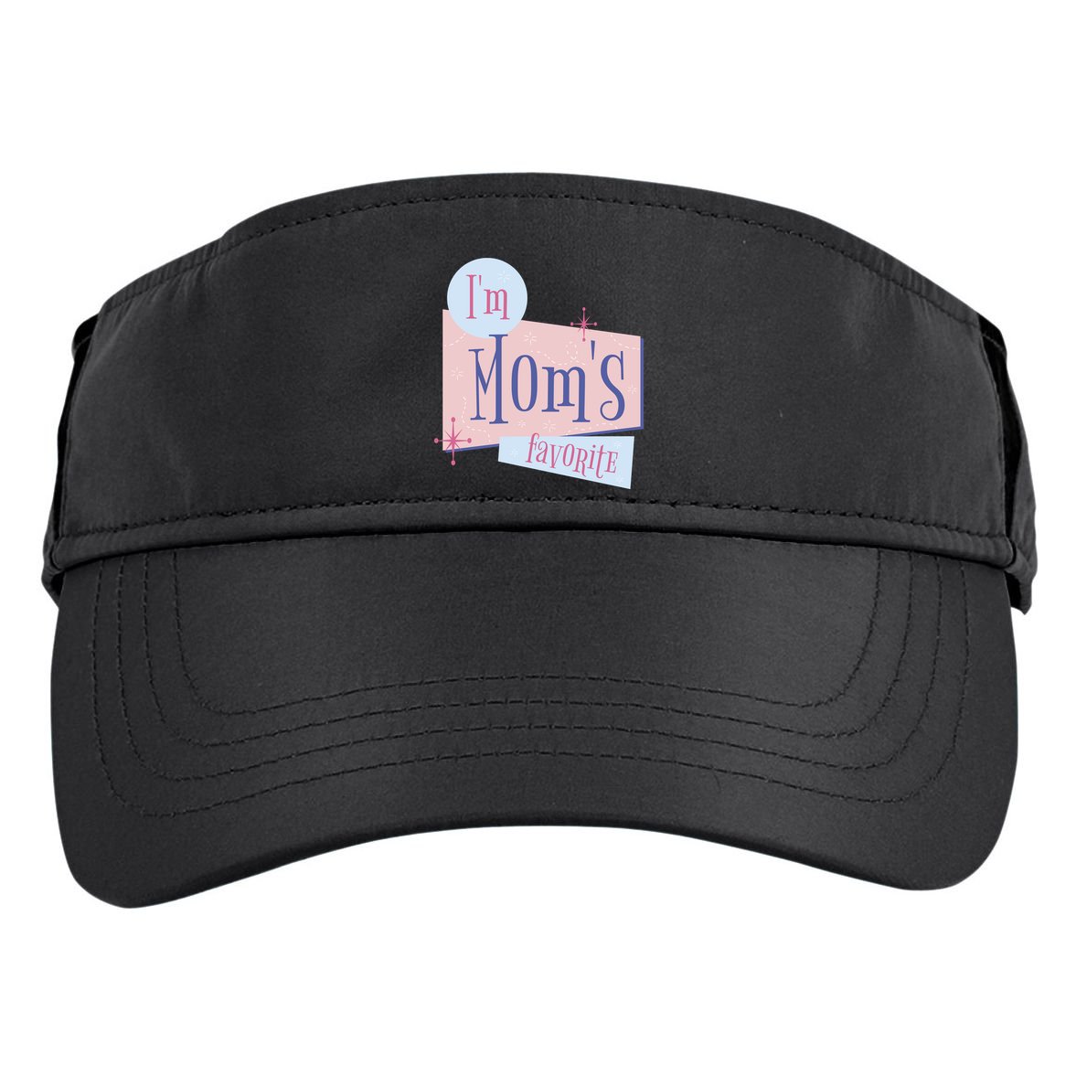 I'm Mom's Favorite Retro Adult Drive Performance Visor