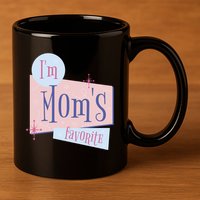 I'm Mom's Favorite Retro 11oz C Handle Ceramic Mug