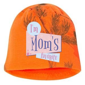 I'm Mom's Favorite Retro Kati - Camo Knit Beanie