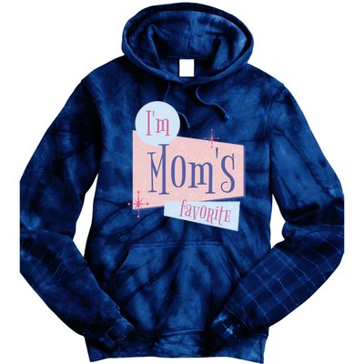 I'm Mom's Favorite Retro Tie Dye Hoodie