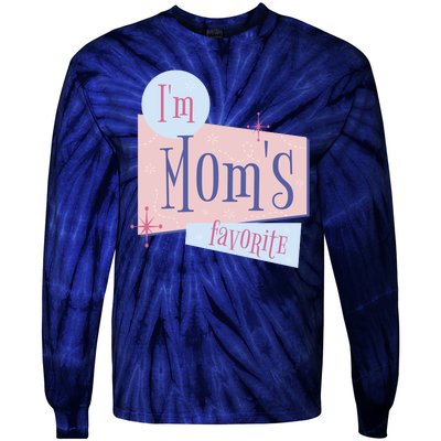 I'm Mom's Favorite Retro Tie-Dye Long Sleeve Shirt