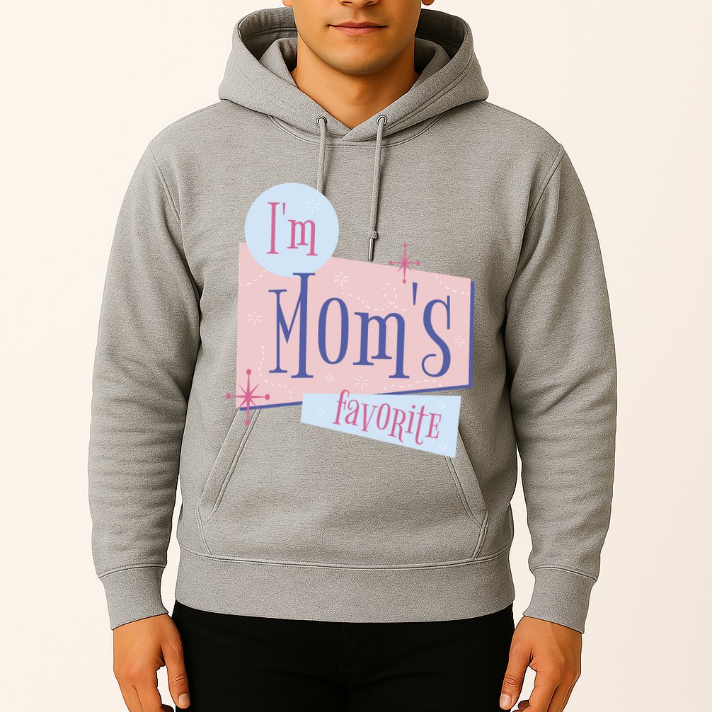 I'm Mom's Favorite Retro Hoodie