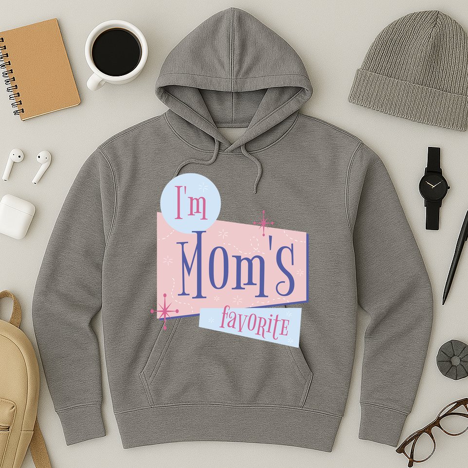 I'm Mom's Favorite Retro Hoodie