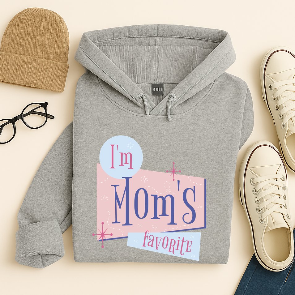 I'm Mom's Favorite Retro Hoodie