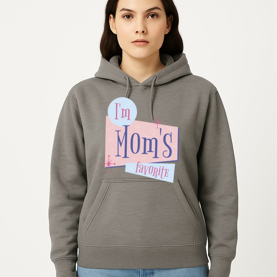 I'm Mom's Favorite Retro Hoodie