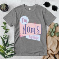 I'm Mom's Favorite Retro Premium T-Shirt