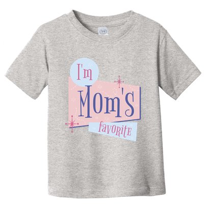 I'm Mom's Favorite Retro Toddler T-Shirt