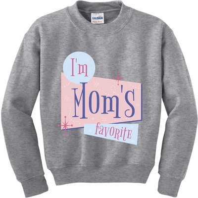I'm Mom's Favorite Retro Kids Sweatshirt