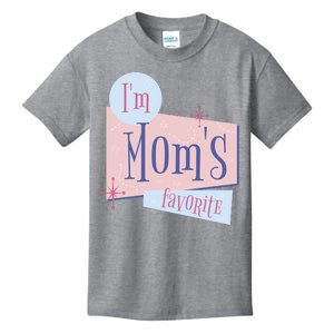 I'm Mom's Favorite Retro Kids T-Shirt