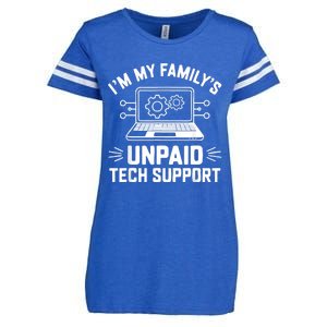 IM My FamilyS Unpaid Tech Support Enza Ladies Jersey Football T-Shirt