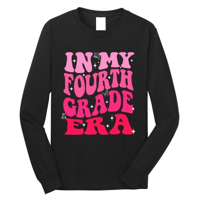 In My Fourth Grade Era Girl Back To School 4th Grade Long Sleeve Shirt