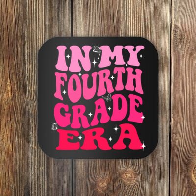 In My Fourth Grade Era Girl Back To School 4th Grade Coaster