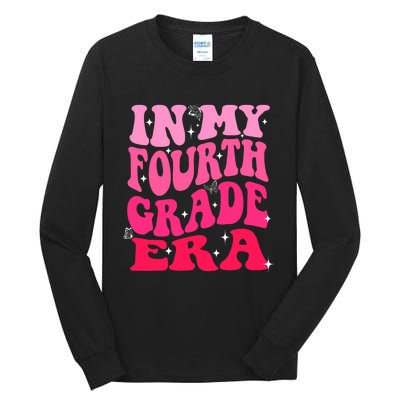 In My Fourth Grade Era Girl Back To School 4th Grade Tall Long Sleeve T-Shirt