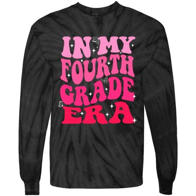 In My Fourth Grade Era Girl Back To School 4th Grade Tie-Dye Long Sleeve Shirt