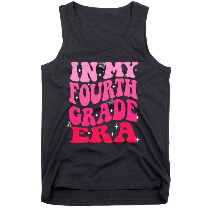 In My Fourth Grade Era Girl Back To School 4th Grade Tank Top