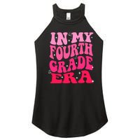 In My Fourth Grade Era Girl Back To School 4th Grade Women's Perfect Tri Rocker Tank