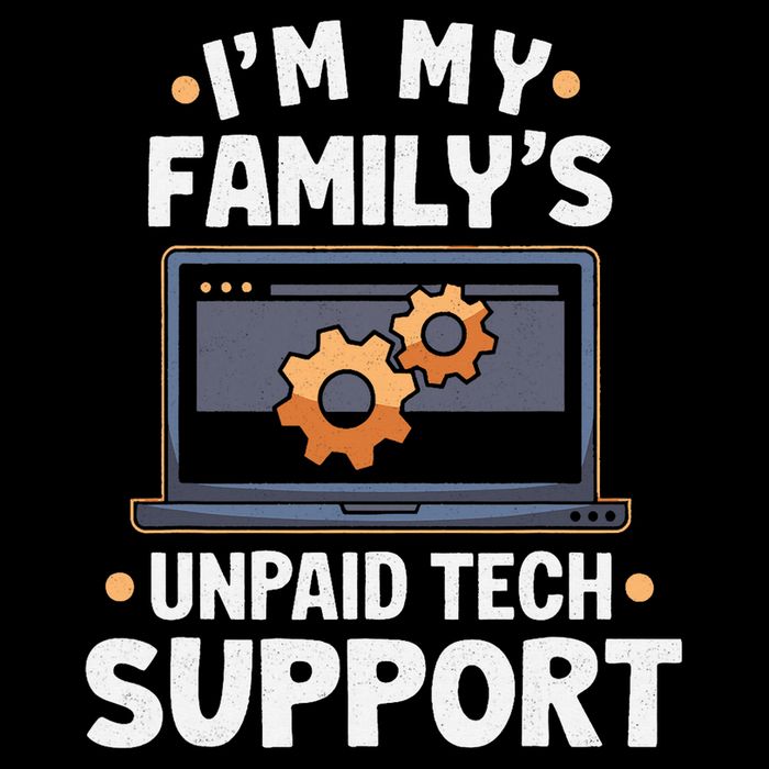 IM My FamilyS Unpaid Tech Support Funny Computer Engineer Toddler Hoodie