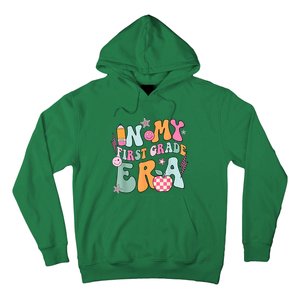 In My First Grade Era Back To School Retro Groovy 1st Grade Hoodie