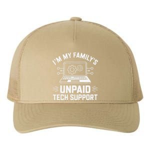 IM My FamilyS Unpaid Tech Support Yupoong Adult 5-Panel Trucker Hat