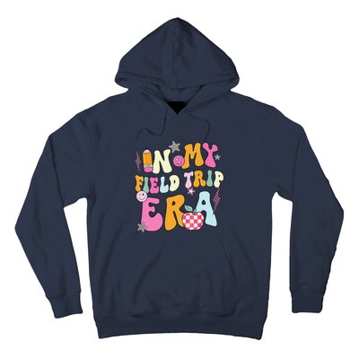 In My Field Trip Era Retro Groovy Teacher Field Day 2024 Hoodie