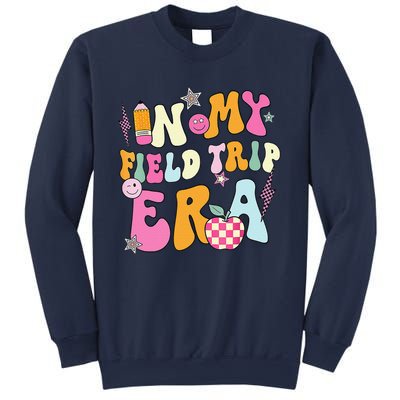 In My Field Trip Era Retro Groovy Teacher Field Day 2024 Sweatshirt