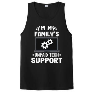 I'm My Family's Unpaid Tech Support Funny Computer Engineer PosiCharge Competitor Tank