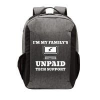 I'm My Family's Unpaid Tech Support Funny Computer Vector Backpack