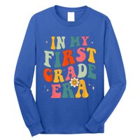 In My First Grade Era 1st Grade Teacher Groovy Retro Long Sleeve Shirt