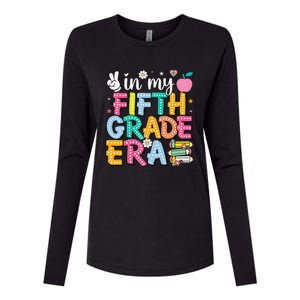 In My Fifth Grade Era 5th Grade Gift Womens Cotton Relaxed Long Sleeve T-Shirt