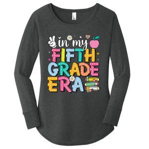 In My Fifth Grade Era 5th Grade Gift Women's Perfect Tri Tunic Long Sleeve Shirt