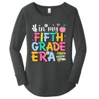 In My Fifth Grade Era 5th Grade Gift Women's Perfect Tri Tunic Long Sleeve Shirt